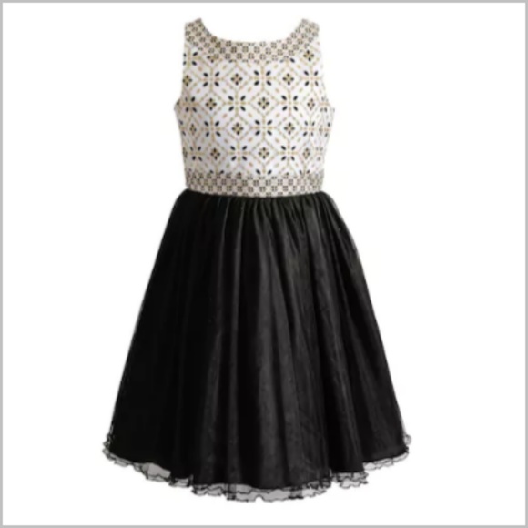 ❣️LAST ONE❣️ Ebony Tulle Glitter Dress #5fo77k5b2a - Picture 4 of 7